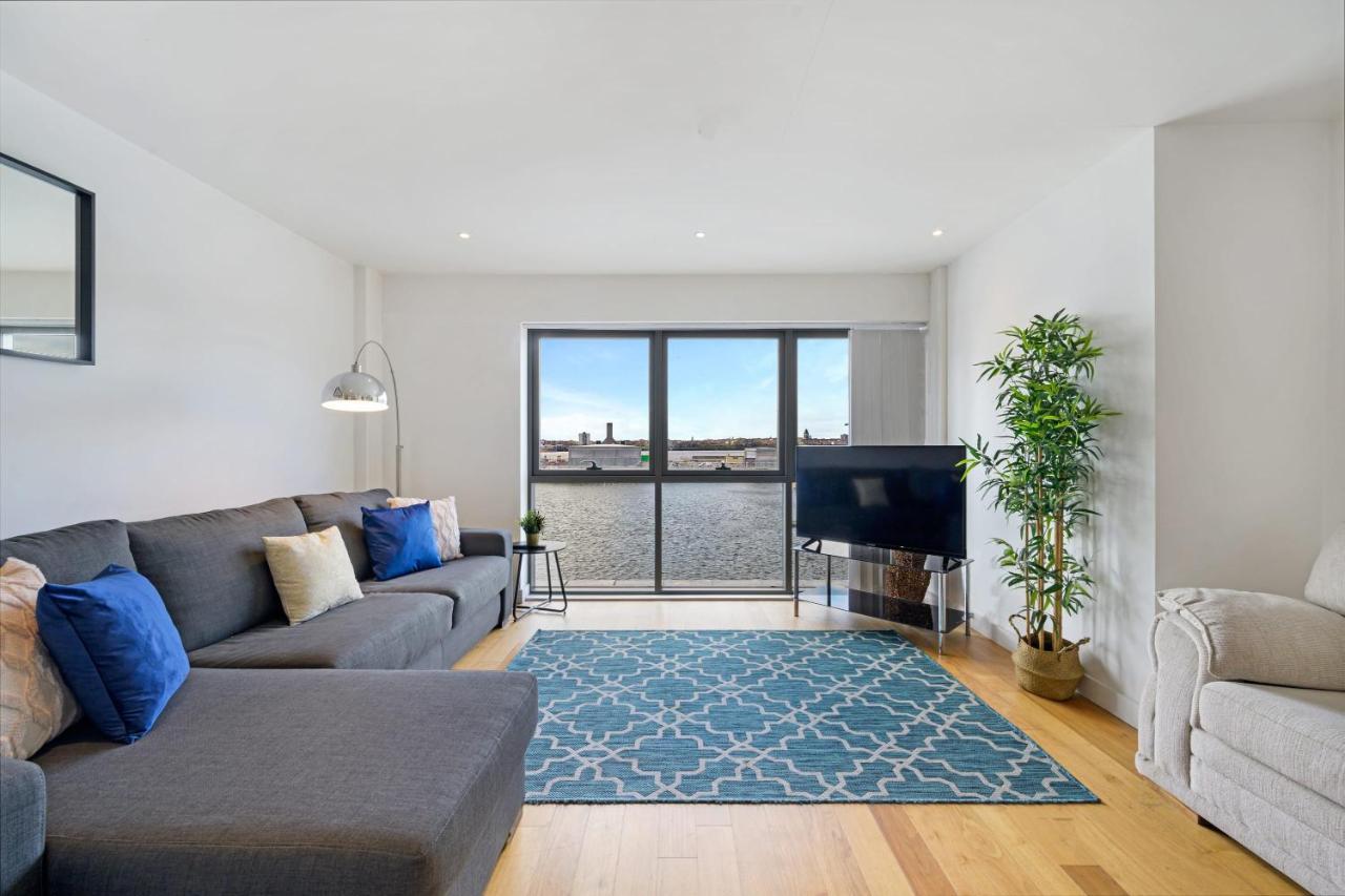 Host & Stay - Waterfront View Liverpool Exteriör bild